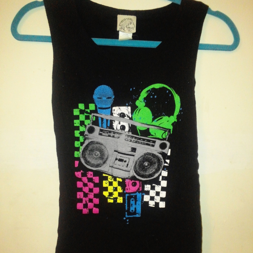 Colorful Music Tank Top (Large)